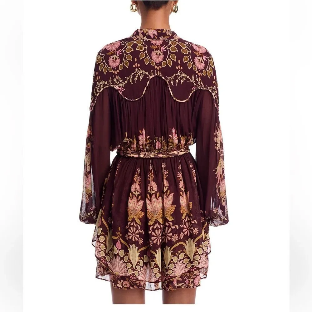 NWT Farm Rio Bella Mini Dress Women Size M(MSRP$260)